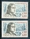 France - N° 1375 - 1 Exemplaire Clair + 1 Exemplaire Foncé , Neufs ** - Ref VJ40 - Unused Stamps