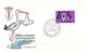 (888) Australia FDC Envelope - World Congress Of Gynaecology - 1967 / Stork And Baby - Altri & Non Classificati