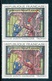 France - N° 1531 - 1 Exemplaire Chapeau Du Souffleur En Gris Violet + 1 Normal Bleu , Neufs ** - Ref VJ61 - Unused Stamps