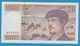 FRANCE 20 Francs 1990 Serial# B.027 DEBUSSY - 20 F 1980-1997 ''Debussy''