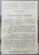 Image Pieuse / Holy Card - Repos Et Sanctification Du Dimanche - Imprimeur Petithenry Paris - Non-daté - Images Religieuses