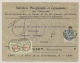 Schweiz - 1905 - 2x 20c Postage Due In Pair On Taxed Business Cover From Lyon To Immensee - Strafportzegels