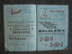 Programme GRAND THEATRE De TOURS (37) Saison Lyrique 1950 - 1951 - Paillasse; Balalaika; Cavalleria Rusticana - Programs