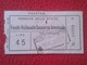 ANTIGUO TICKET BILLETE TRANSPORTE ITALIA ITALY 1961 TRAIN FERROVIE DELLO STATO PAESTUM TREN TRAIN FERROCARRIL VER FOTO/S - Europa