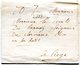 Luxembourg - Lettre Préphilatélie De LUXEMBOURG Vers Liege Au Comte De Lannoy Seigneur De Clervaux - ...-1852 Préphilatélie