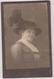 CR169 -  BUDAPEST, HUNGARY,  K U K  AUSTRIA  -  K.K. PRIVAT SUDBAHN - G. - RAILWAY ID CARD  -  BAHN CARD / LADY WITH HAT - Sonstige & Ohne Zuordnung