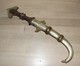 Poignard Marocain Couteau Fourreau En Métal Ciselé - 41 Cm - Armes Blanches