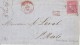 Lettre Du 1er Service Boite Mobile, Créé En Vertu Convention 1843, 15 Nov. 1856 - Jersey