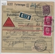 1931 Paketkarte 343, 414 - Stempel: Furtwangen Via Singen To Luzern 22.5.31 - Covers & Documents