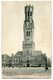 CPA - Carte Postale - Belgique - Brugge - Bruges - Le Beffroi Et Halle - 1908  (CP2091) - Brugge