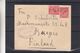 Grande Bretagne - Lettre De 1920 - Oblit Paquebot - Posted On High Sea - Exp Vers Kuopio - Lettres & Documents