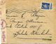 FRANCE LETTRE CENSUREE DEPART MARSEILLE 25 JUIL 43 Bches DU RHONE  POUR LA TURQUIE - 1941-42 Pétain