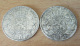 2 Monnaies 5 Francs Belgique Leopold II 1869 Et 1870 En Argent - TTB - 5 Francs