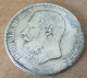 2 Monnaies 5 Francs Belgique Leopold II 1869 Et 1870 En Argent - TTB - 5 Francs