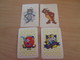 LOT DE 4 AUTOCOLLANTS PUBLICITAIRES DE 1998 KELLOGG'S - Stickers