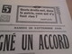 FAC-SIMILE : LE JOURNAL "LE MATIN"  DU 28 SEPTEMBRE 1940 ACCORD ROME BERLIN TOKYO - French