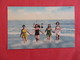 Pin-Ups  Running In Water  Linen Ref 2931 - Pin-Ups