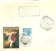 FDC  1968  REGISTERED NON DENTELE    IMPERFORATE - FDC