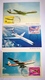 Carte Postale D'avions Et Cachet De Saint Marin + Avion - Other & Unclassified