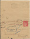 1936 - PAIX - CARTE-LETTRE ENTIER De EPERNAY (MARNE) => RECEVEUR DES POSTES BUREAU CENTRAL à PARIS - Cartoline-lettere