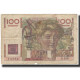 France, 100 Francs, 100 F 1945-1954 ''Jeune Paysan'', 1950-11-16, B+ - 100 F 1945-1954 ''Jeune Paysan''