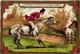 0169 Poor Horsemanship, Cavaliers De Dimanche C1886 Liebig 169 Set Complete 6 Chromo Litho French Edition - Liebig
