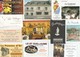 LOT DE 23 CARTES RESTAURANTS FRANCE DIFFERENTES -                                          TDA259 - Cartes De Visite