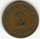 Allemagne Germany 2 Pfennig 1911 J J 11 KM 16 - 2 Pfennig