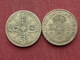 GRANDE BRETAGNE Monnaie Lot De 2 Monnaies En Argent - Other & Unclassified