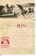 CPA + Carte Menu Restaurant. COUPE GORDON BENNETT 1905. Circuit MICHELIN. Virage Dans La Traversée De ROCHEFORT. - Autres & Non Classés