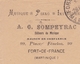 Lettre Martinique Fort De France Sompeyrac Musique Piano Instruments 1926 - Cartas & Documentos