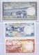 1952 Lebanon Liban  1LL +5 LL +100 LL Set Of 3 Livres Specimen Choice Unc.  (Shipping By EMC  20$) - Lebanon