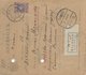 125d.The Postal Order Form. The Post Of 1908 Went Through Warsaw Glebovo. .Russian Empire. Poland - Covers & Documents