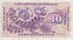 BILLETE DE SUIZA DE 10 FRANCS DEL AÑO 1969 (BANKNOTE) - Suiza