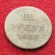 Germany Braunschweig Kalenberg Hannover 4 Pfennig 1826  Alemania Allemagne L6-1 - Autres & Non Classés