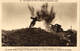 Military, World War I., Artillery Explosion On The Battlefield, Old Postcard - Oorlog 1914-18