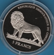 CONGO DRC  5 FRANCS 2006 500 Ans GARDE SUISSE PONTIFICALE 1506-2006 LION Swiss Guard - Congo (République Démocratique 1998)