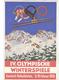 GERMANY Used Olympic Postcard With Olympic Stamp And Olympic Machine Cancel From The Opening Day Of The Games - Winter 1936: Garmisch-Partenkirchen