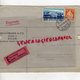 SUISSE - ZOUG -ENVELOPPE EXPRESS BUCHMANN & CO-PILATUSSTR. 2- CUIRS ET PEAUX  -PERUCAUD-SAINT JUNIEN 1940 - Zwitserland