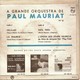 PAUL MAURIAT - Delilah - PHILIPS - PORTUGAL - 7/45 - Instrumental