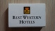 Zündholzschachtel Mit Hotel-Werbung (Best Western) (Deutschland) - Zündholzschachteln