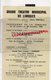 87- LIMOGES- PROGRAMME GRAND THEATRE MUNICIPAL-OCTOBRE 1963- VALSES DE VIENNE-JOHANN STRAUSS- YERRY MERTZ-ANNE THIEBAUX- - Programs