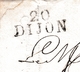 Lettre Dijon 1817 Côte D'Or Le Conservateur Des Forêts Direction Générale Domaines Et Forêts Wassy Haute Marne - 1801-1848: Précurseurs XIX