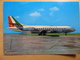 AIRLINE ISSUE / CARTE COMPAGNIE  / CARAVELLE ALITALIA   Version Tcheque - 1946-....: Moderne