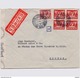 NETHERLANDS 1941 NAZI CENSORED EXPRESS MAILED COVER TO BREMEN - Lettres & Documents