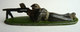 RARE FIGURINE QUIRALU SOLDAT ANGLAIS FUSIL MITRAILLEUR TABOR GOUMIER - ALUMINIUM SOLDAT - Quiralu