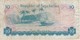 BILLETE DE SEYCHELLES DE 10 RUPEES DEL AÑO 1976  (BANKNOTE) CARACOLA-SEA SHELL - Seychelles