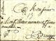 LAC De NANTES Cachet-N  Couronné  Pour BRUGES - 1716 - - 1701-1800: Précurseurs XVIII