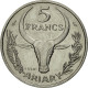 Monnaie, Madagascar, 5 Francs, 1966, Paris, SUP+, Stainless Steel, KM:E8 - Madagascar