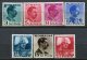 Yv. N°  587 à 594   **/*   Charles II Cote  21 Euro  TBE R  2 Scans - Unused Stamps
